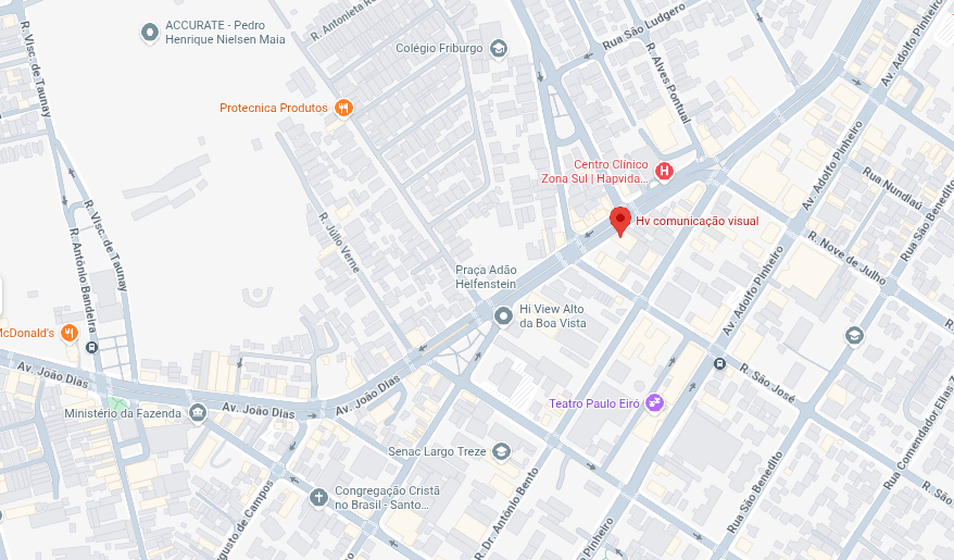 hv comunicacao visual maps